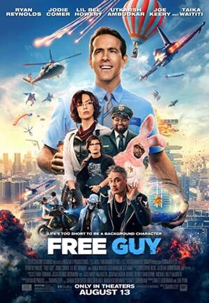 Movie Guy Porn - Free Guy movie review: NPC ya later... - FlickFilosopher.com