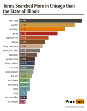 Chicago Porn Industry - Pornhub & Chicago - Pornhub Insights