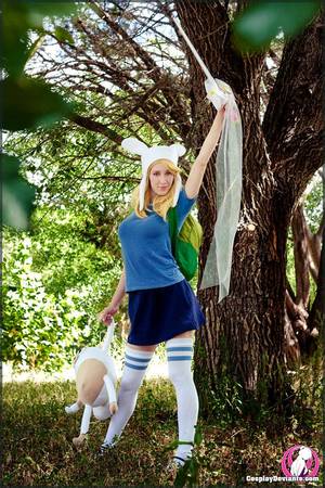 Fiona Cosplay Adventure Time Porn - Mira Shiver as Fionna for Cosplay Deviants