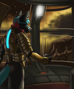 Furry War Porn - Dead Space with a Furry, yes! This art is not mine, the credit goes to the  respective artist