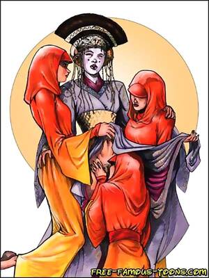 lesbian orgy art - Star wars lesbian orgy - part 5 at Sex Pics .me