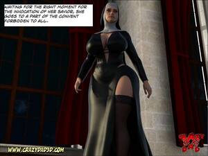 evil nun cartoon porn - Evil Nun [CrazyDad3D] - 1 . Evil Nun [CrazyDad3D] - AllPornComic