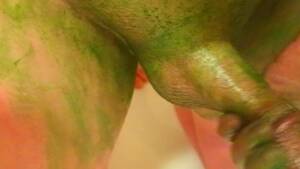 Green Body Paint Pussy - Green Body Paint - Pornhub.com