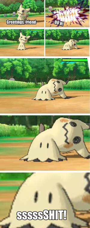 Mimikyu Cute Art Porn - It was at that moment Mimikyu knew he fucked up