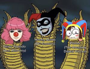 Naked Women Fucking Clowns - The â€œSexyâ€ Clown Girls of Pop Culture be like : r/memes