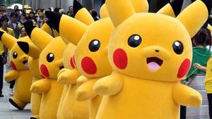 cartoon dead body porn - Pikachu Mascots