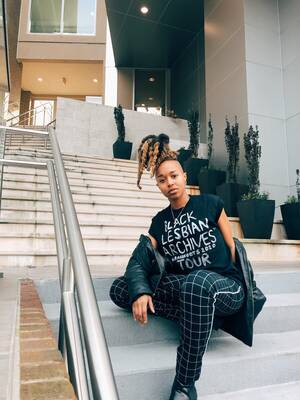 Beautiful Black Lesbians - Where Are The Black Lesbians At?â€ Meet KrÃ¼ Maekdo, The Archivist of Black  Lesbian Archives â€” Black Women Radicals