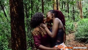 nasty black lesbians outdoors - African Amateur Lesbians Outdoor In the Woods - XVIDEOS.COM