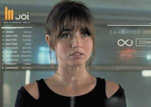 Joi Instruction Porn Facial - I noticed Joi has her face type listed as â€œclassicâ€. This could be why the  Joi we see in adverts share the same face because it's default. :  r/bladerunner