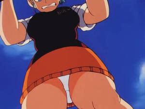 anime upskirt movie - BUlmaupskirt Bulma2