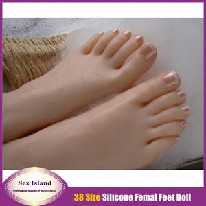 foot health - Sexy Girl's Silicone Feet Sex Toy Foot Fetish Toys Porn Real Skin Sex Dolls  Realistic Silicone