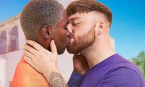 Forced Interracial Gay Porn - No talking just kissing: inside the UK's first ever gay dating show |  Television | The Guardian