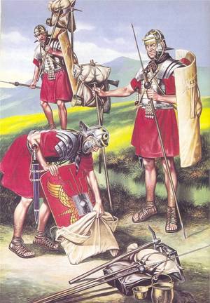 Ancient Roman Military Porn - Historical Warrior Illustration Series Part VIII