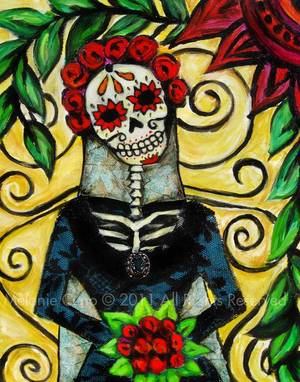 Catrina Day Of The Dead Porn - La Catrina 2011 11x14 Giclee Print ----------