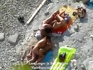 couples fucking at beach vidos - Twin couple fucking on a beach