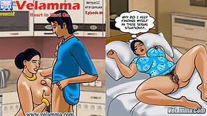 Hard Cord Porn Cartoon - Velamma Episode 66 : Heard to Hard On