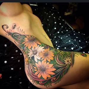 Indian Porn Flower Tattoo - Tattoo