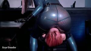 latex ass femdom - Lesbian latex ass worship, strapon suck, deep throat, facesitting Porn  Videos - Tube8