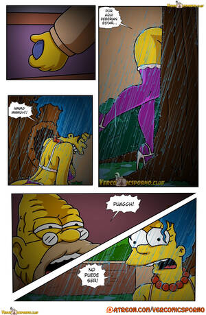 Marge Simpson Xxx Comics - Simpsons xxx El abuelo y Marge follando - Vercomicsporno