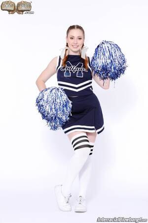 cheerleader gangbang facial - Redhead cheerleader takes cumshots on freckled face in an interracial  gangbang - HD Porn Pictures