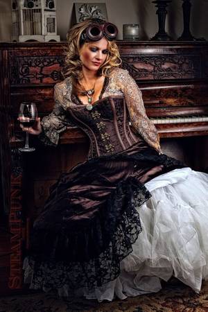 Hoop Skirt Fetish Porn - Steampunk