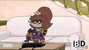 Female Rigby Regular Show Porn - Rigette Throws It Back - Rule 34 Porn