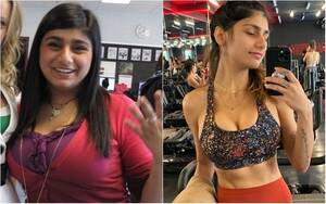 Before She Was A Porn Star - Ex-pornstar Mia Khalifa Weight Loss Journey: Here's What Mia Khalifa Looked  Life Before Loosing 22 kg; WATCH Her Before-After PICS!