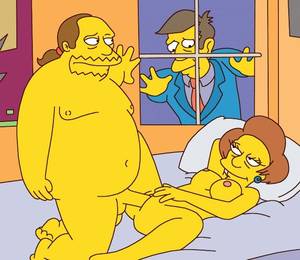 Edna Krabappel Porn - Page 12 of the porn sex comic The Simpsons - Edna Krabappel for free online