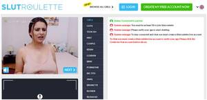 hot girls slutroulette lesbian sex - Slut Roulette Sex Cam Site Review - Babepedia Blog