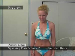firm hand spanking amber - Spanking Pixie Vol 2 - SpankingTube.com