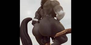 Mare Furry Porn Anal - Furry horse twerks big booty - Tnaflix.com