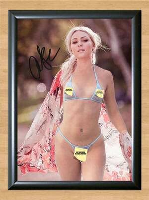 Annasophia Robb Pussy - Annasophia Robb Bikini Nude Signed Autographed Photo Poster Print  Memorabilia A4