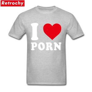 creative group sex - Creative I Love Porn Tee Shirt Men Red Heart Shirt Tees Sex Group Short  sleeved 100% Cotton T Shirt Custom Design-in T-Shirts from Men's Clothing  ...