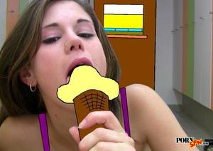 Ice Cream Porn - I want to be the ice cream a42a58