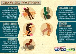 Crazy Sex Positions Chart - All Sex Positions Were Not Created Equal: Here Are The Best Ones