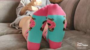 Feet Sock Porn - TEEN SHOWS HOT SOCKS FETISH FEET AND LONG LEGS ON WEBCAM - BEST FEET EVER -  Pornhub.com