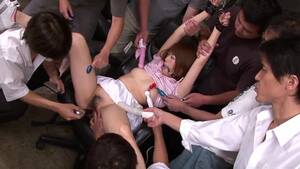 japanese gangbang whores - Japanese whore gets gangbanged hardcore - VJAV.com