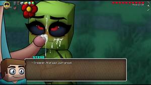 Minecraft Sexy Creeper - Explosive Mouthful Cumshot inside Creepers Mouth - Hornycraft Creeper Sex -  Pornhub.com