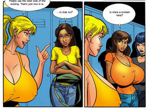 mega cartoon porn - Some college girl with mega toon boobs - Silver Cartoon - Picture 5