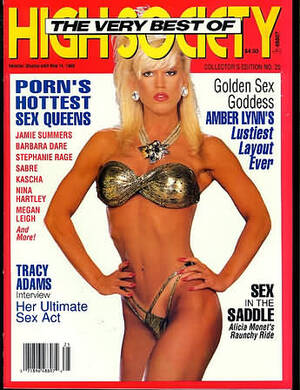 Amber Lynn Porn Magazine - Very Best of High Society # 25, , Covergirl Amber Lynn (Nude) Ma