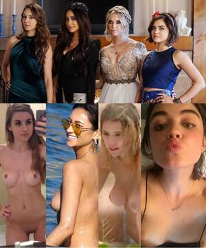 Lucy Hale Ashley Benson Porn - Las chicas de Pretty Little Liars Desnudas