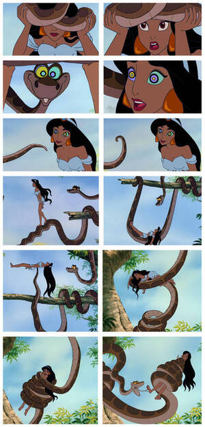 Kaa Hypnotizing Porn Ariel - Slave Ariel And Kaa A Hypnotized Slave (GIF) by danieltorresmen on  DeviantArt