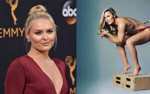 Lindsey Vonn Nude Girl Porn - Ski racing champion Lindsey Vonn poses nude for new book