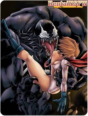 Dc Porn - NSFW uncensored Mavel DC comics hardcore porn crossover of Venom raping  oppai hentai Power Girl with his monster cock. - Hentai NSFW