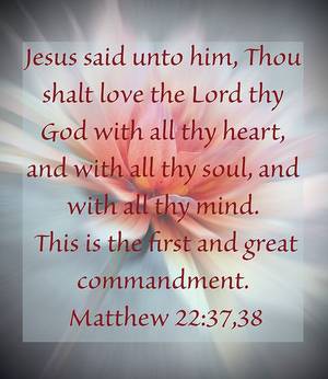 Matt 22" Lg Porn - Matthew 22:37-38 KJV