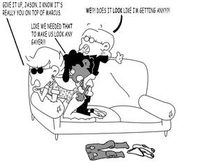 Foxtrot Porn Comics Rule 34 - Rule 34 - denise russo foxtrot jason fox marcus jones tagme | 1110427