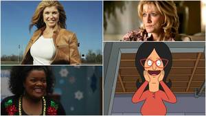 Bobs Burgers Porn Tami - Clockwise from top left: Friday Night Lights' Tami Taylor, The Sopranos'  Carmela Soprano, Community's Shirley Bennett, Bob's Burgers' Linda Belcher.