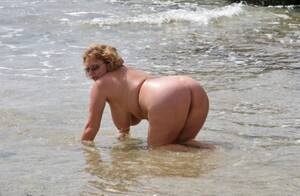 mature nude beach ass - Curvy Beach Ass Porn Pics & Naked Photos - PornPics.com