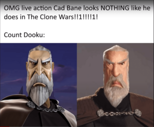 Count Dooku Porn - OMG live action Thrawn looks NOTHING like he does in Rebels!!1!!!!1!\