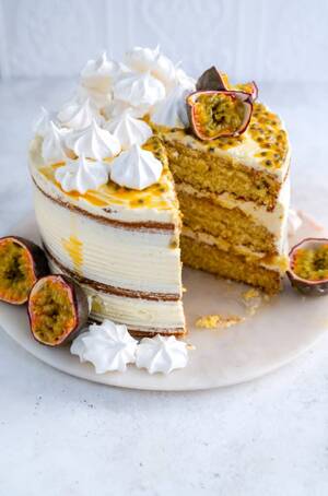 Asian Porn Star Cake - Pornstar Martini Cake! - Supergolden Bakes